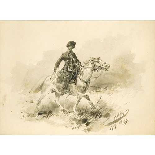 Cossack on Horseback